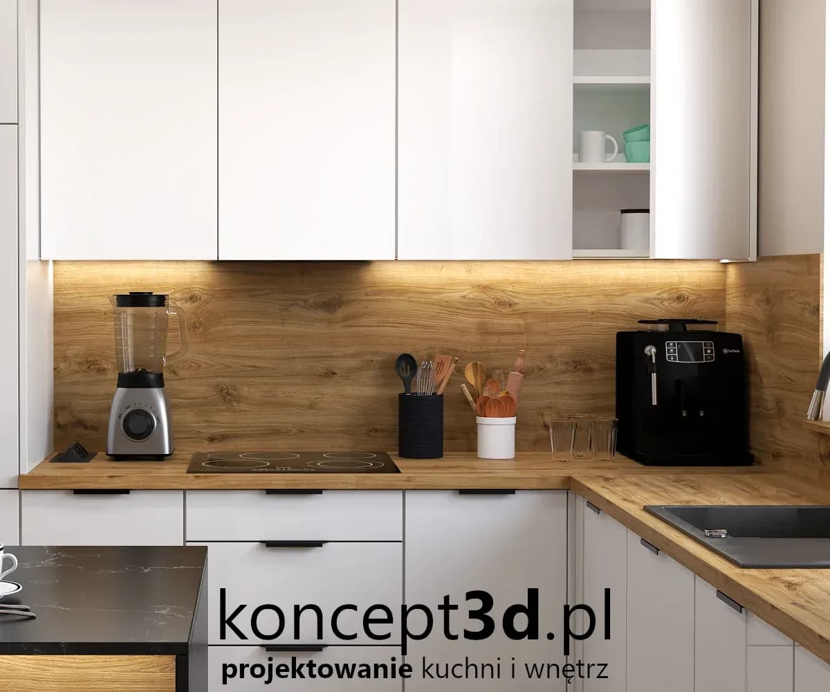 Co między blatem a szafkami w kuchni? Oto najlepsze materiały i rozwiązania