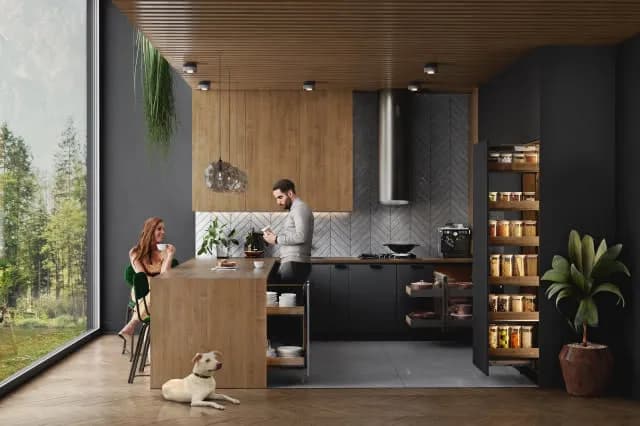 Jaki blat do czarnej kuchni - idealne materiały i kolory, które zachwycą