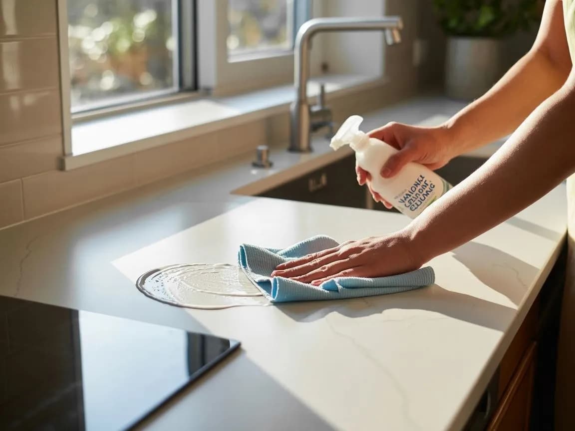 Skuteczne sposoby na czyszczenie blatu kuchennego laminowanego bez uszkodzeń