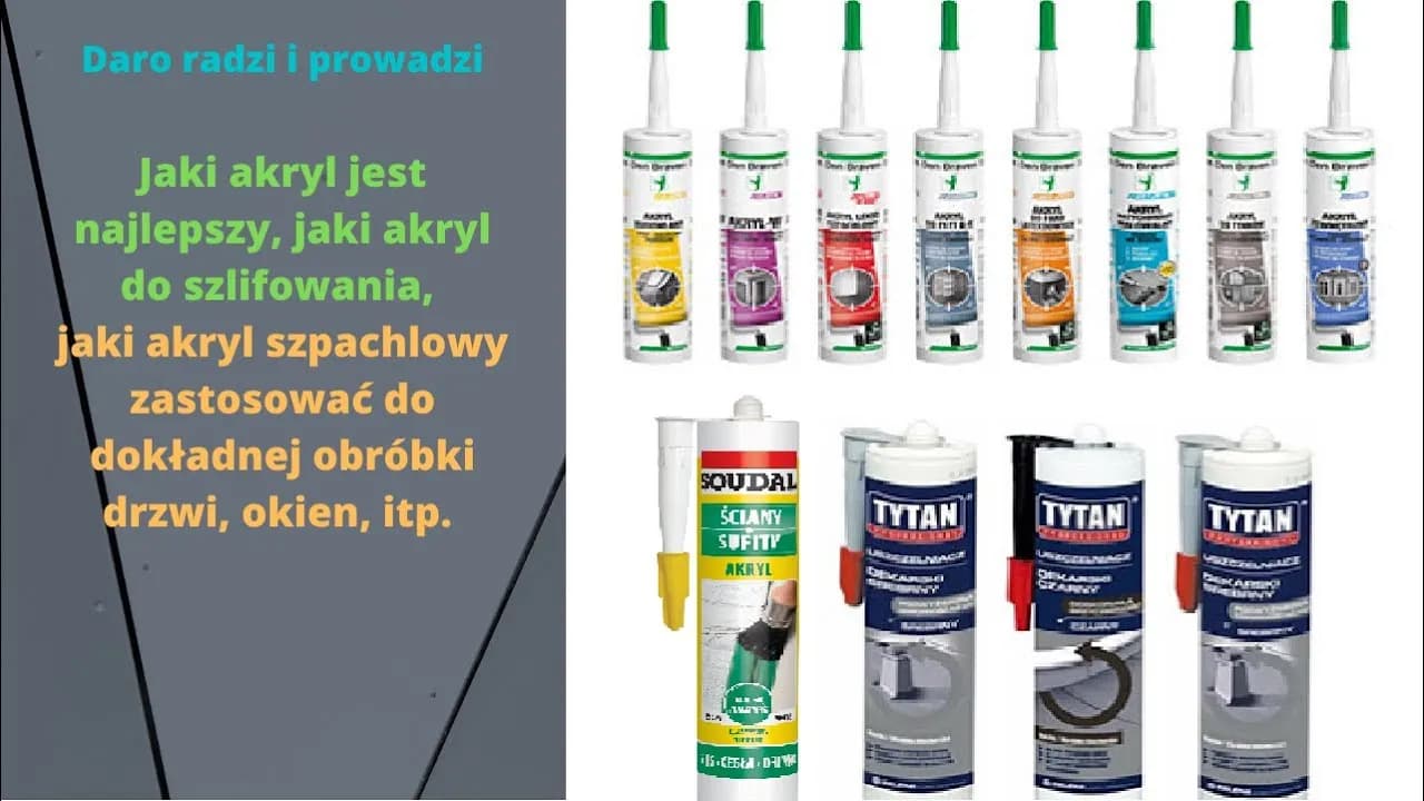 Jaki akryl do listew MDF? Wybierz najlepszy produkt na rynku
